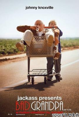 poster Cartel de la pelicula jackass presents: bad grandpa