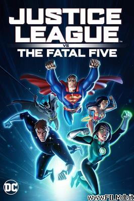 Cartel de la pelicula justice league vs. the fatal five [filmTV]