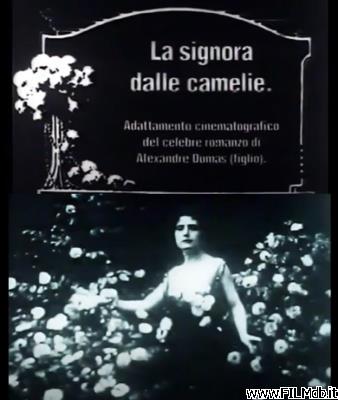 Cartel de la pelicula La dama de las camelias