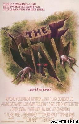 Poster of movie the gate