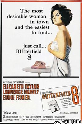 Poster of movie butterfield eight