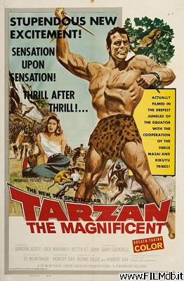Affiche de film Tarzan le magnifique