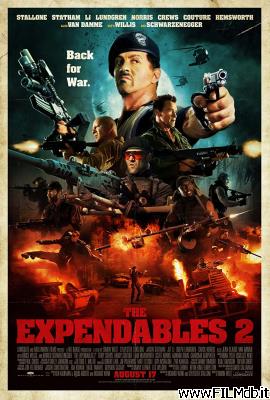 Cartel de la pelicula Los mercenarios 2