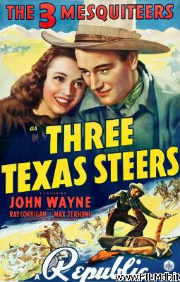 Poster of movie Three Texas Steers