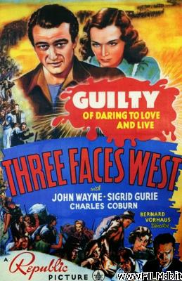 Poster of movie Three Faces West