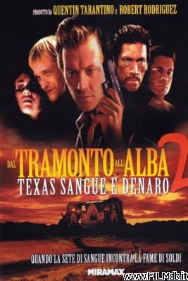 Cartel de la pelicula dal tramonto all'alba 2 - texas, sangue e denaro