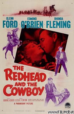 Poster of movie the redhead and the cowboy