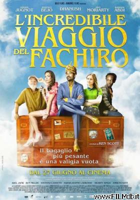 Cartel de la pelicula l'incredibile viaggio del fachiro