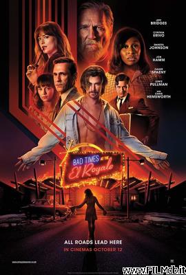 Cartel de la pelicula bad times at the el royale