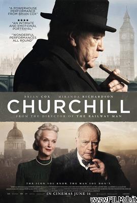 Affiche de film churchill