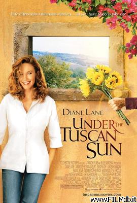 Cartel de la pelicula Bajo el sol de la Toscana