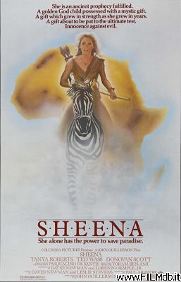 Cartel de la pelicula sheena, regina della giungla