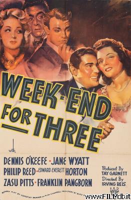 Affiche de film Weekend for Three