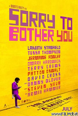 poster Affiche de film Sorry to Bother You