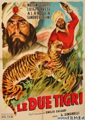 Affiche de film Les Deux Tigres