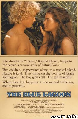 Poster of movie blue lagoon