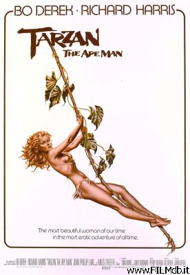 Affiche de film Tarzan l'homme singe
