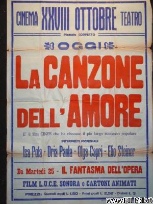 Poster of movie la canzone dell'amore