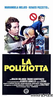 Affiche de film la poliziotta