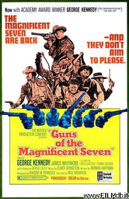 Affiche de film guns of the magnificent seven