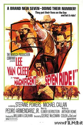 Affiche de film the magnificent seven ride!