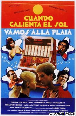 Affiche de film cuando calienta el sol... vamos alla playa