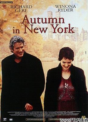 Cartel de la pelicula autumn in new york