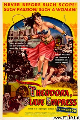 Locandina del film Teodora, imperatrice di Bisanzio