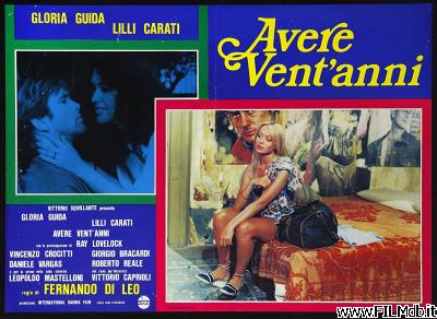 poster Affiche de film avere vent'anni