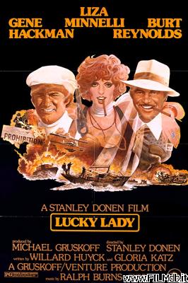 Locandina del film in tre sul lucky lady