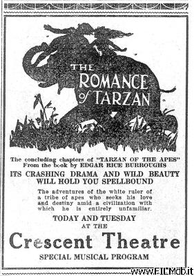 Poster of movie The Romance of Tarzan