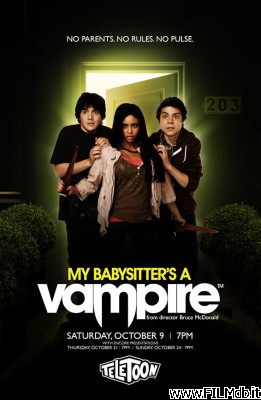 Affiche de film Ma baby-sitter est un vampire [filmTV]