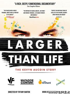 Poster of movie larger than life: the kevyn aucoin story
