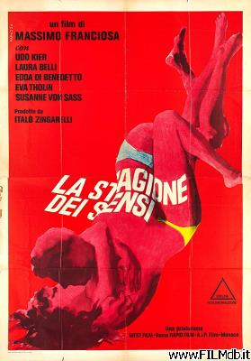 Affiche de film la stagione dei sensi