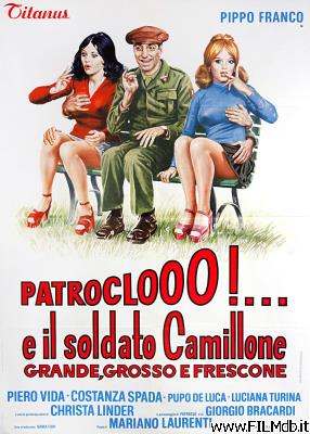 Locandina del film Patroclooo!... e il soldato Camillone, grande grosso e frescone
