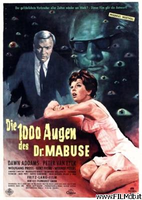 Cartel de la pelicula Los crímenes del doctor Mabuse