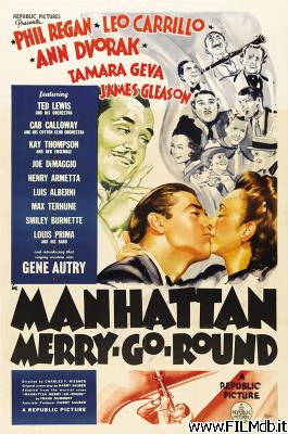 Cartel de la pelicula Manhattan Merry-Go-Round