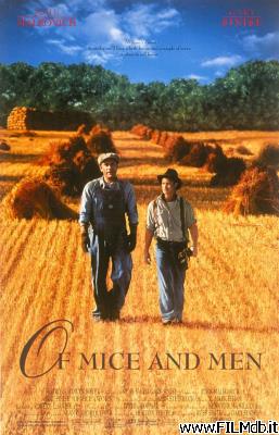 Poster of movie of mice and men