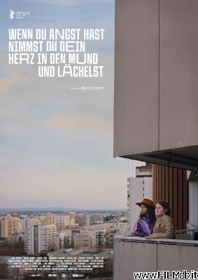 poster Cartel de la pelicula Wenn du Angst hast nimmst du dein Herz in den Mund und lächelst