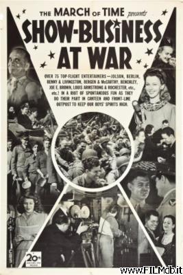 Affiche de film Show-Business at War [corto]