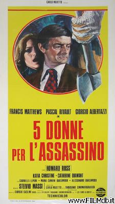 Affiche de film 5 donne per l'assassino