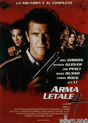 poster Cartel de la pelicula lethal weapon 4