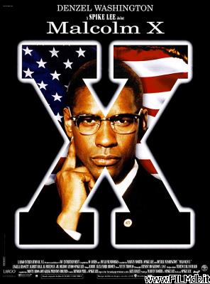 Affiche de film Malcolm X