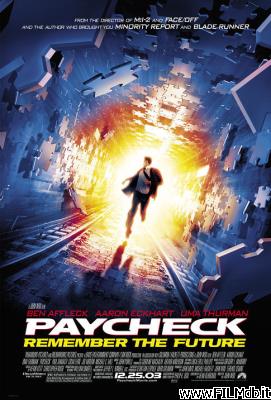 Affiche de film paycheck