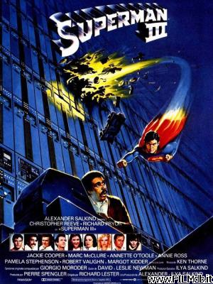 Affiche de film superman 3