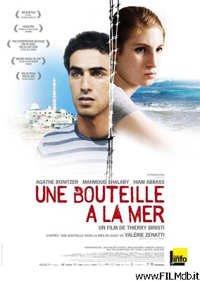 poster Cartel de la pelicula Una botella en el mar de Gaza