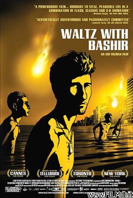 poster Locandina del film valzer con bashir