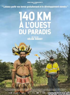 Cartel de la pelicula 140 km à l'ouest du paradis