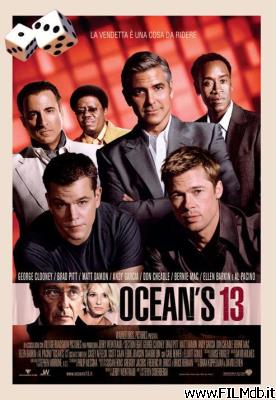 Affiche de film ocean's thirteen