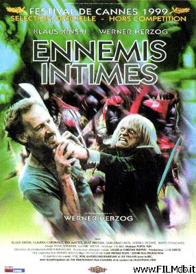 Affiche de film ennemis intimes